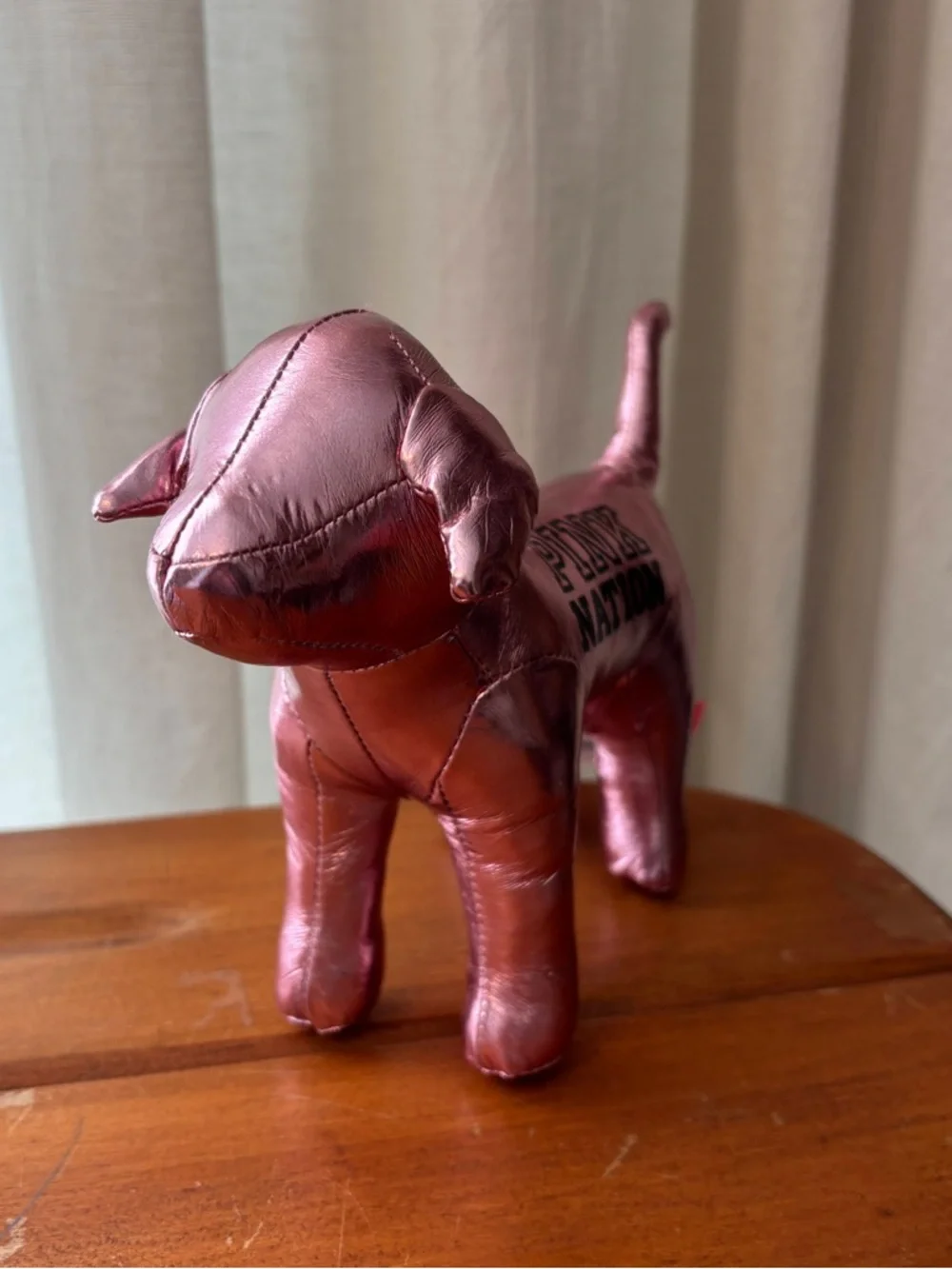 Shiny Metallic Pink VS PINK Nation Dog Limited Edition from Victoria's Secret - Picture 3 of 8